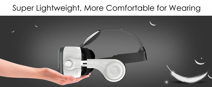 XIAOZHAI BOBOVR Z4 3D Virtual Reality Glasses Private Theater for iPhone 6s/Samsung S7 Etc - White-12