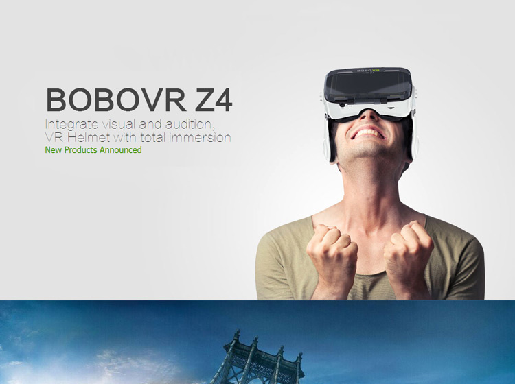 XIAOZHAI BOBOVR Z4 3D Virtual Reality Glasses Private Theater for iPhone 6s/Samsung S7 Etc - White-13