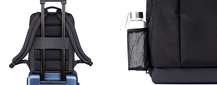 XIAOMI Classique Business Style Hommes Ordinateur Portable Sac À Dos 17L - Noir-8