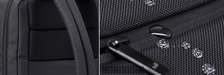 XIAOMI Classique Business Style Hommes Ordinateur Portable Sac À Dos 17L - Noir-11