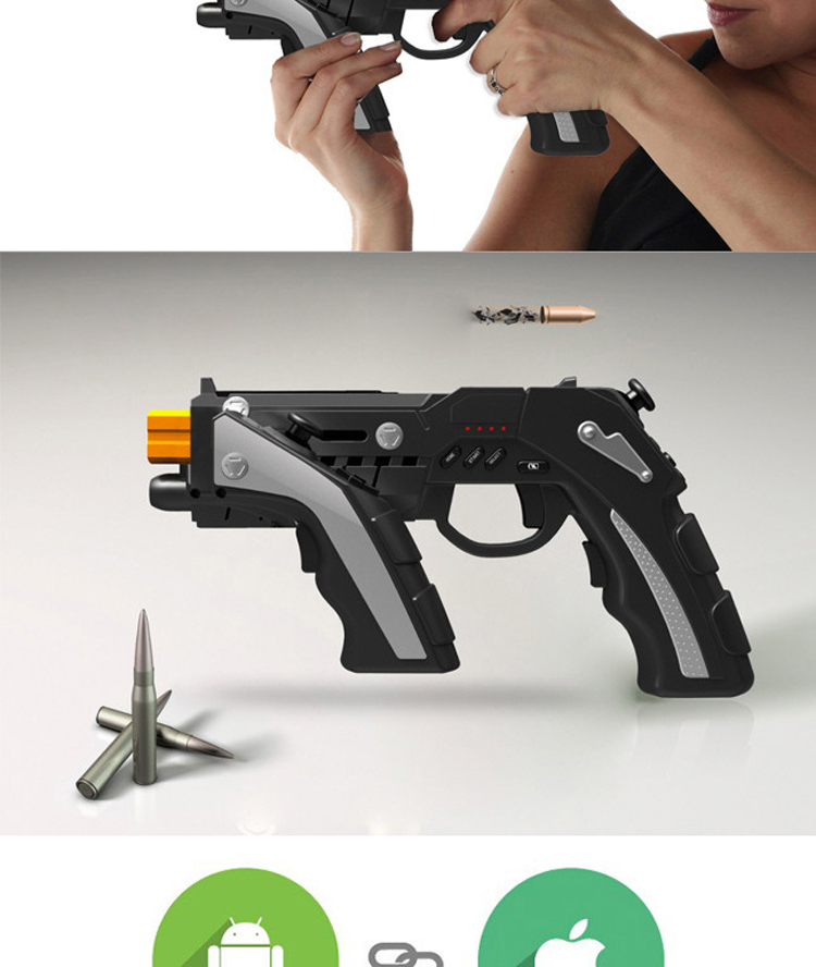IPEGA PG-9057 Gun Design Wireless Bluetooth Controller Gamepad-5