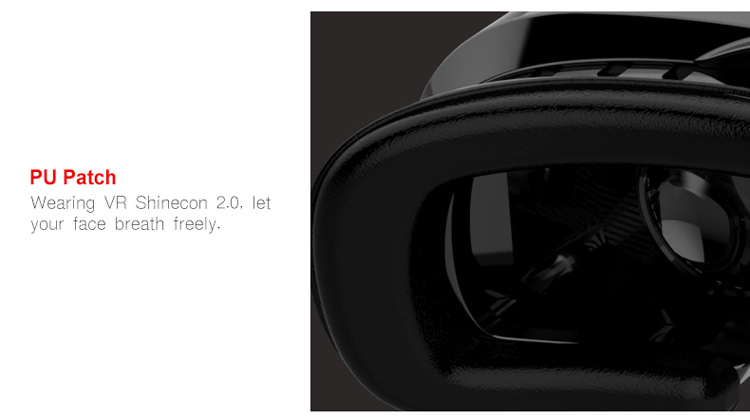SHINECON 2.0 VR Virtual Reality Glasses Box 360 Degree Panoramic - Black-18