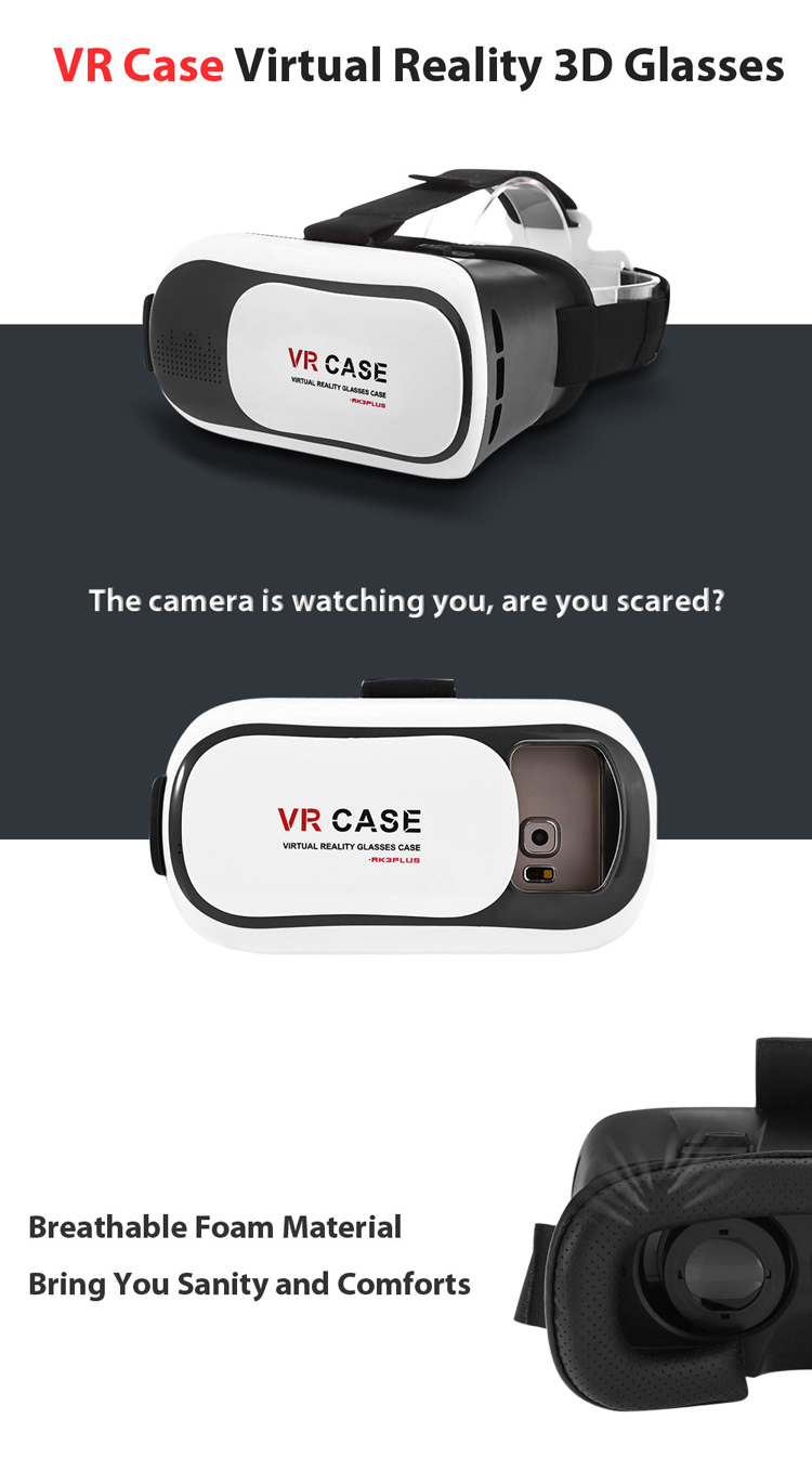VR CASE RK3Plus 3D VR Glasses Home Theater Virtual Reality Headset-1