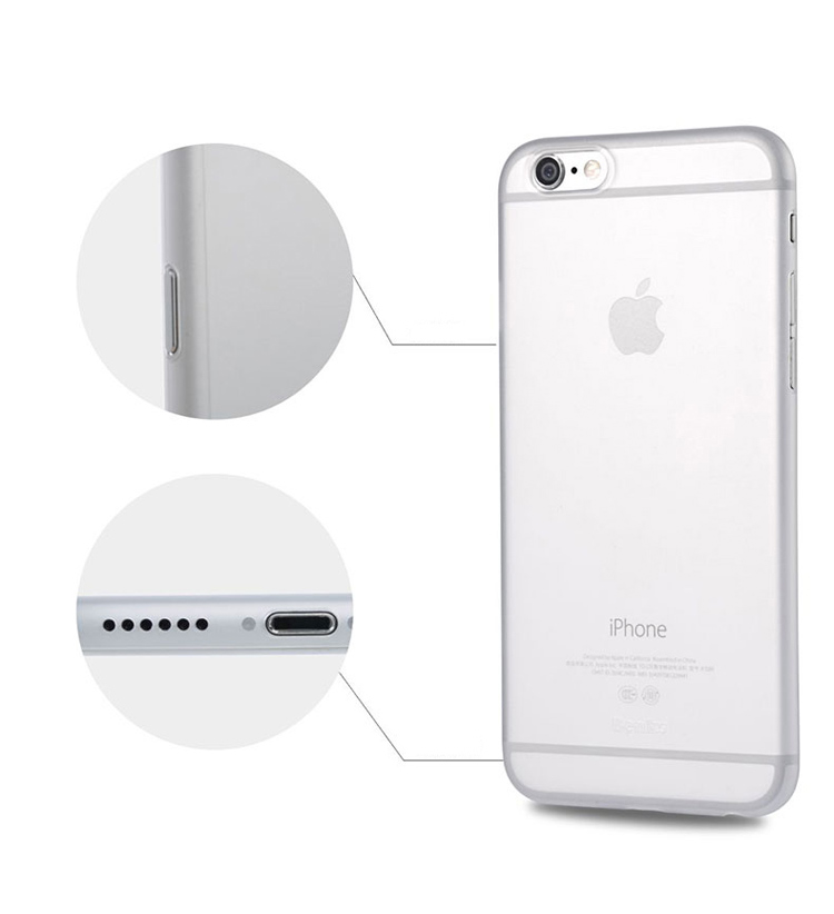 BENKS Magic Lollipop Ultra Thin Hard Protective Shell for iPhone 6s 6 - White-5