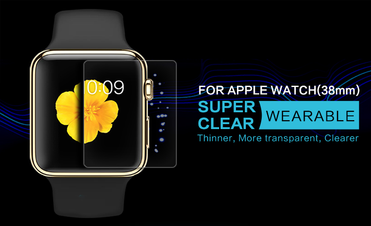 NILLKIN for Apple Watch 38mm Anti-fingerprint Clear Screen Film-1