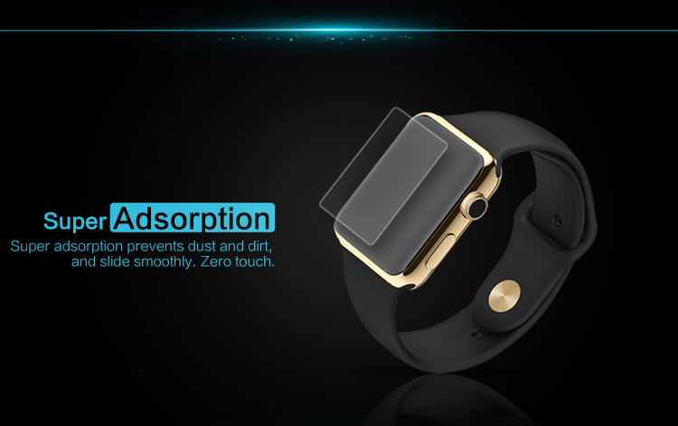 NILLKIN for Apple Watch 38mm Anti-fingerprint Clear Screen Film-5