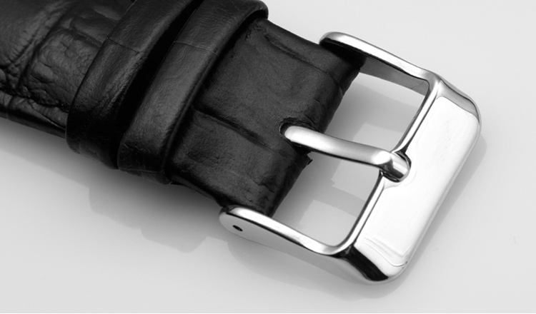 BENKS Genuine Leather Watch Band Wristband for Apple Watch Series 1 Series 2 Series 3 38mm - Black-4