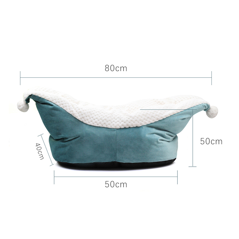 Pet Nest Gatti Cani Tappetino Caldo Cuscino Invernale Pet Accessori - Blu