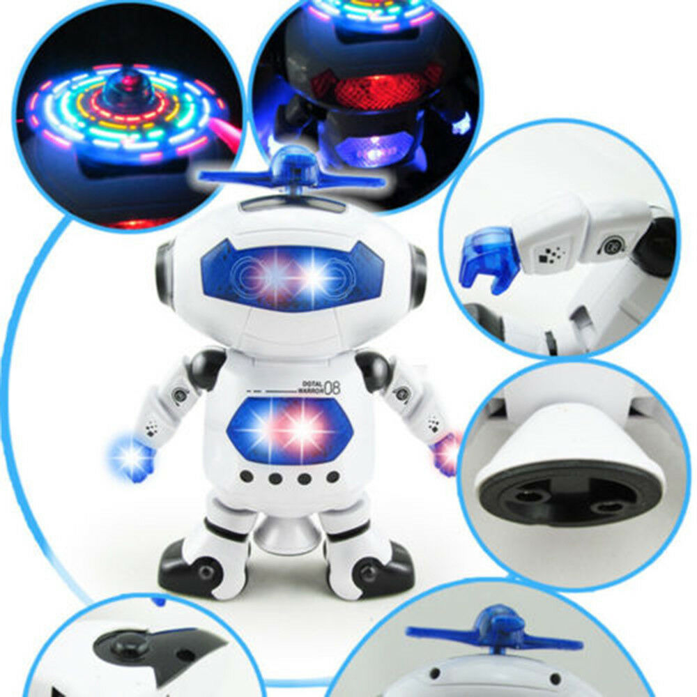 Kids Toddler Electric Toy Dancing Robot Per 2 Anni - 8 Ragazzi