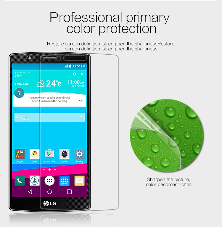 NILLKIN Ultra Clear Screen Film for LG G4 Anti-fingerprint-3
