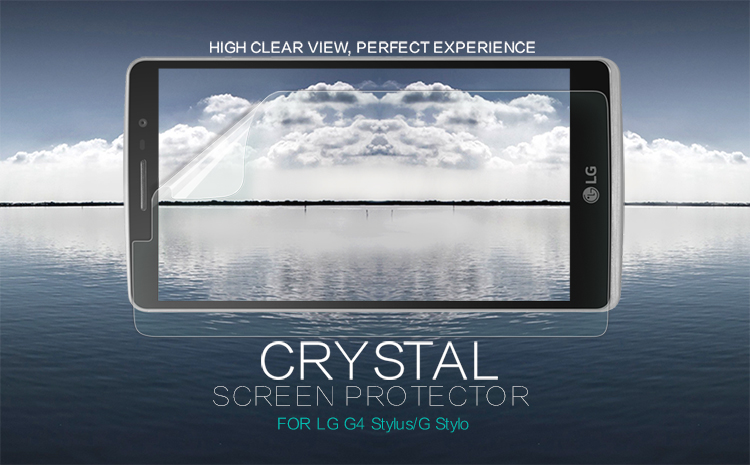 NILLKIN Anti-fingerprint Clear Screen Protector for LG G4 Stylus G Stylo-1