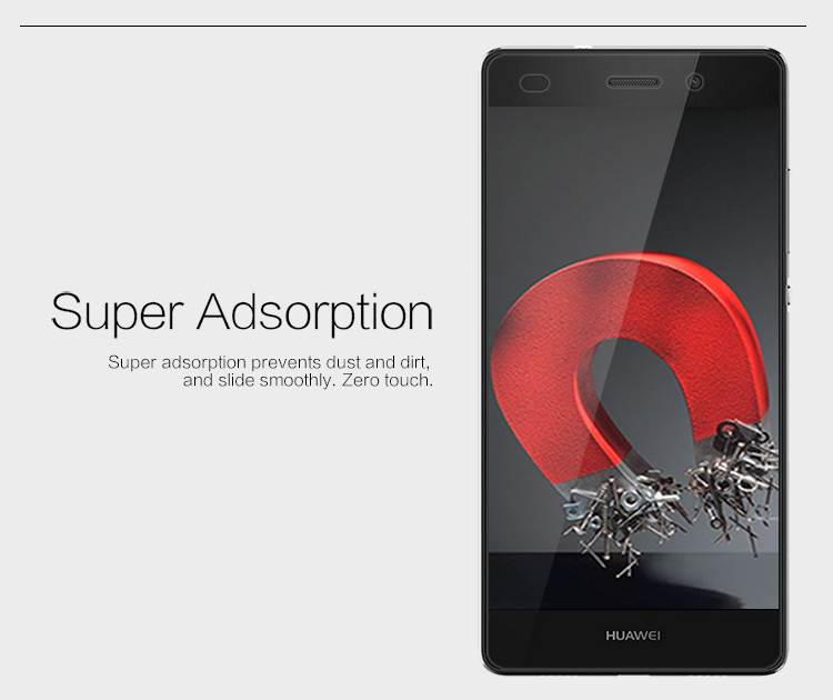 NILLKIN Anti-fingerprint Clear Screen Protector for Huawei Ascend P8 Lite-4