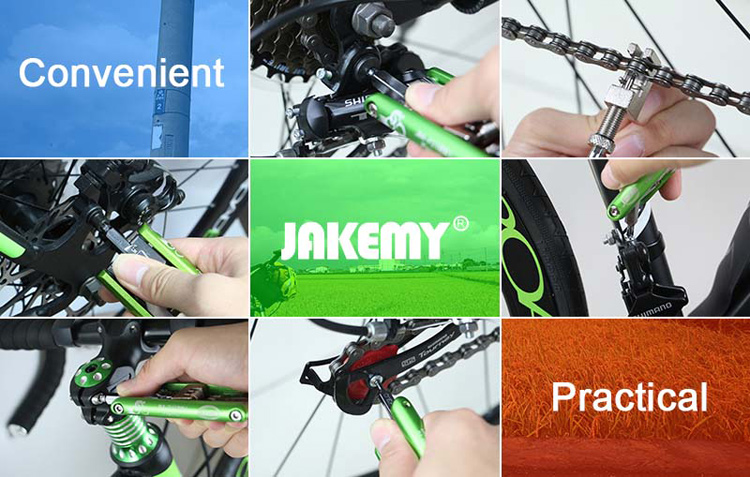 JAKEMY PJ-1001 11-in-1 Folding Bicycle Wrench Repair Tool-3
