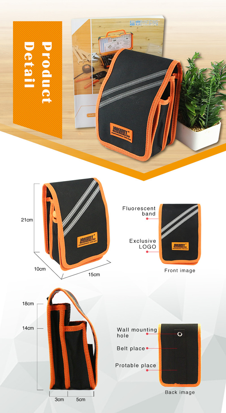 JAKEMY JM-P11 70-in-1 Precision Screwdriver Tweezer Opening Tool Repairing Set with Canvas Bag-2