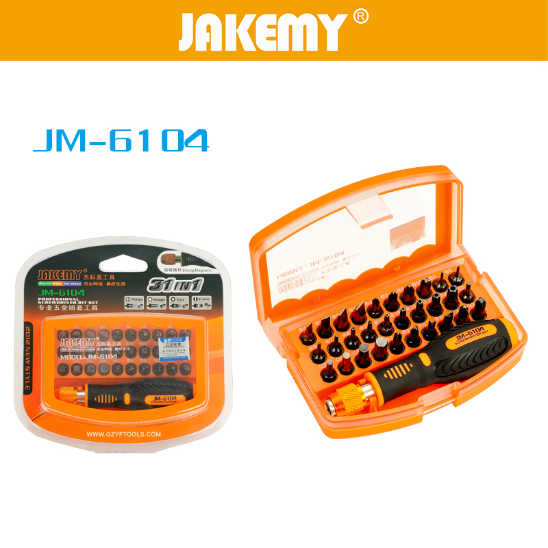 JAKEMY JM-6104 31-in-1 Screwdriver Set Altitude Demolished Home Repair Tool Kit-1