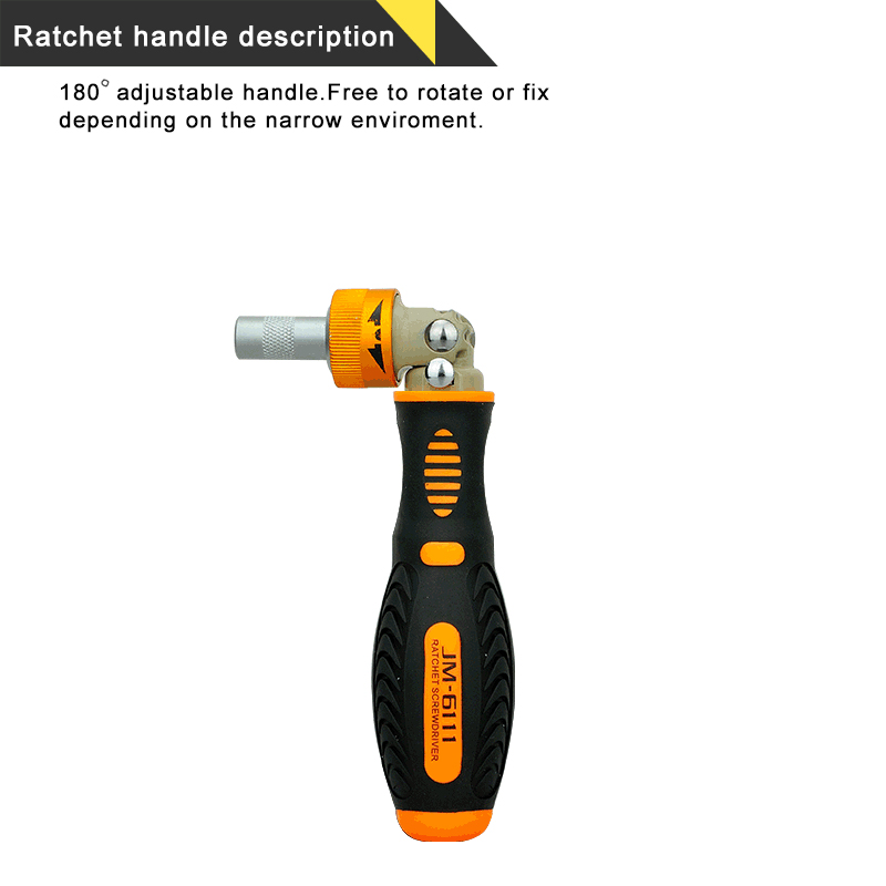 JAKEMY JM-6112 69-in-1 Portable Screwdriver Telecommunications Hardware Hand Tools Set-19