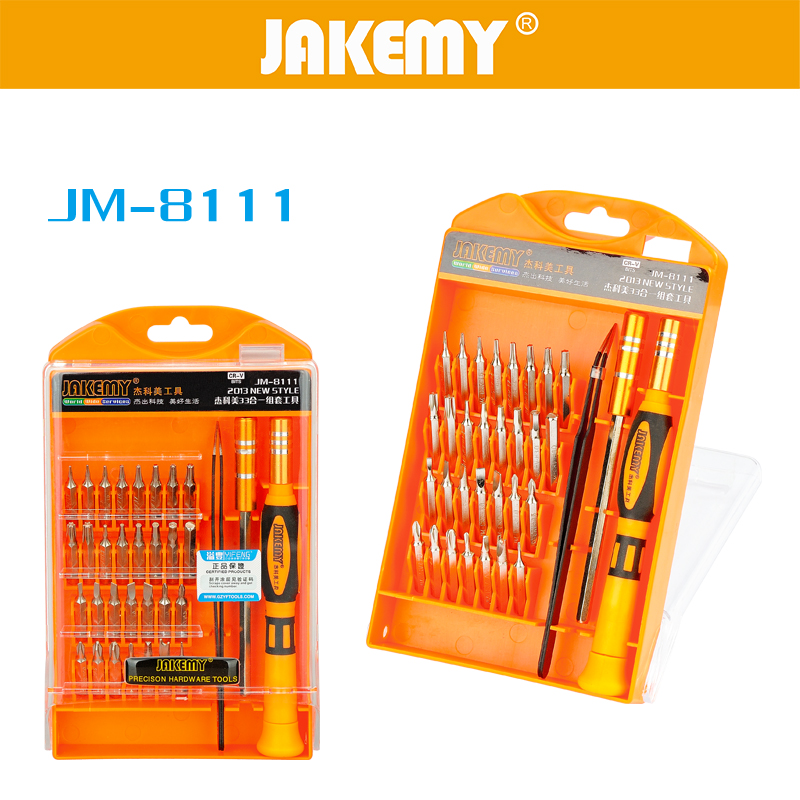 JAKEMY JM-8111 33-in-1 Interchangeable Magnetic Screwdriver Kit Repairing Tools Set-1