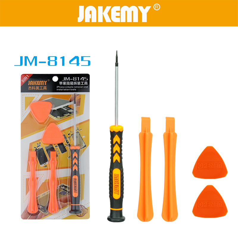 JAKEMY JM-8145 5-in-1 Multifunctional Electronic Repair Tools Kit & Telecommunication Tools Set-1