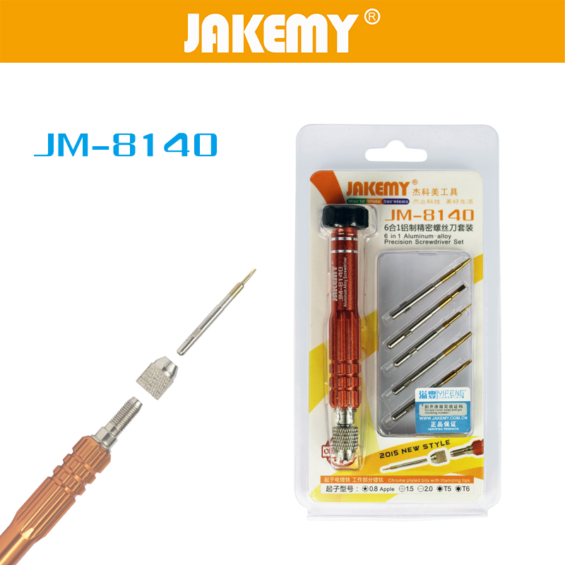 JAKEMY JM-8140 6-en-1 desmontaje profesional herramientas de apertura de reparación para Smartphone-1