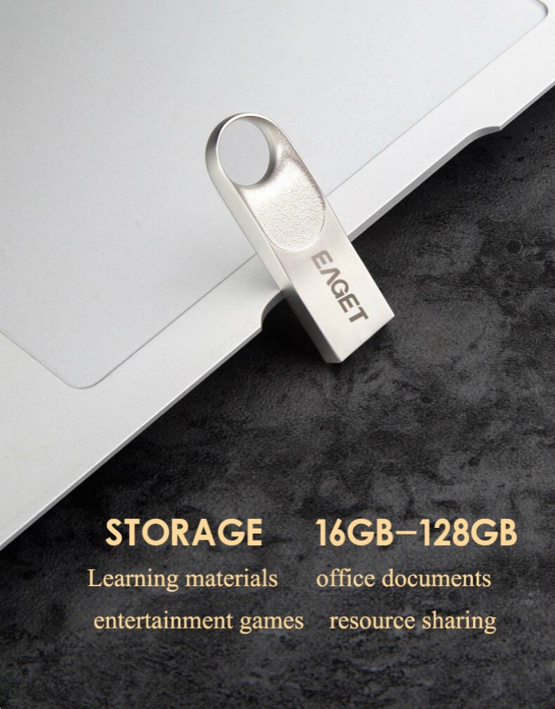 EAGET U20 USB3.0 Flash Drive High Speed Memory Stick Mini U Disk 128GB-5