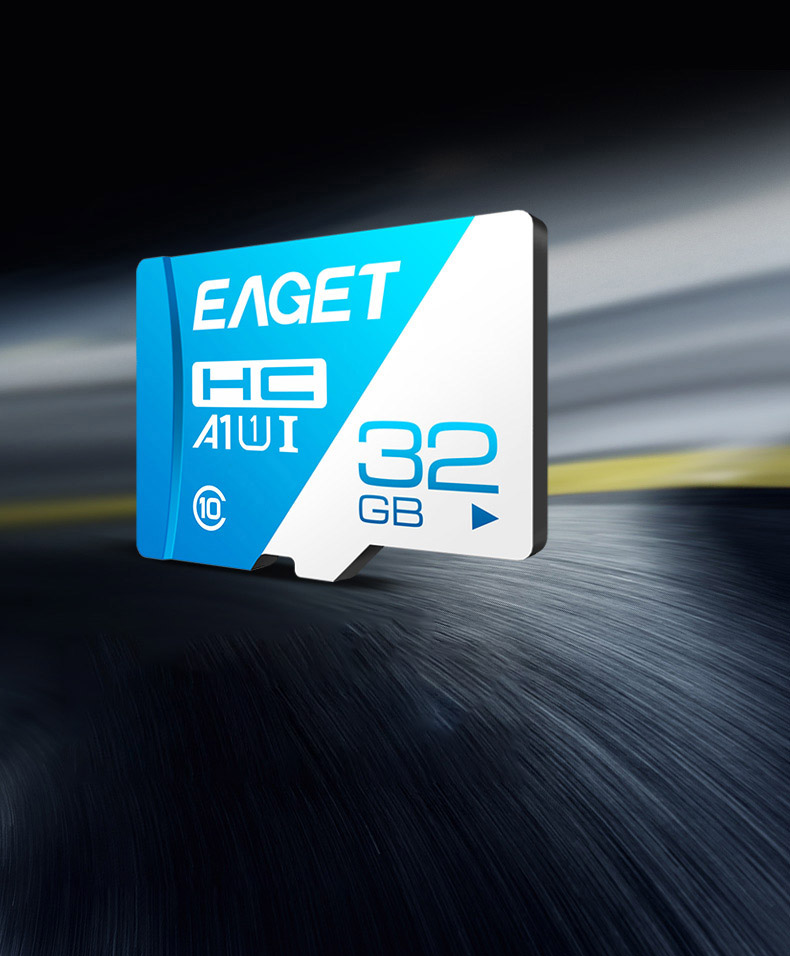 EAGET T1 Micro SD Classe 10 Classe di Memoria da 32 gb Scheda TF ad Alta Velocità Per Telefoni Tablet