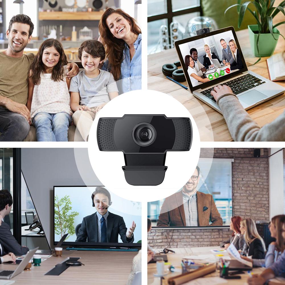 HD 1080p Megapixels USB Webcam Camera CMOS Capteur Avec Micro Pour Ordinateur PC Ordinateur