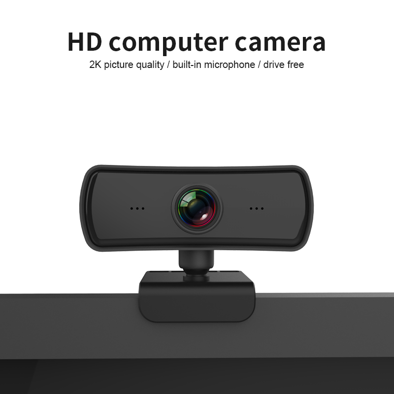 4MP 2K Auto Focus HD 1080p Computerkamera 360 -grad -rotation Videokonferenz USB -webcam Mit Mikrofon