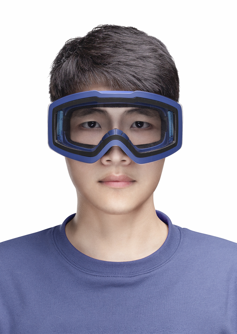 ROCKBROS Ski Goggles Double Anti-fog Lens Wind-proof Bicycle Outdoor Sports Glasses for Man and Women-11