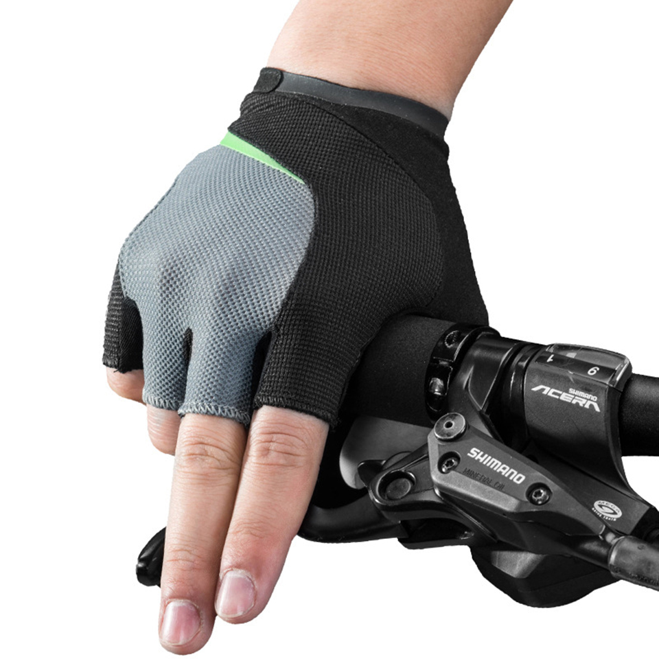 ROCKBROS S145 One Pair Kids Cycling Gloves Half Finger Sports Gloves - Size: S-1