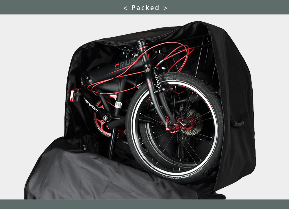 Shop RHINOWALK RK22 20 inch Folding Bicycle Pack Easy Carrying Bike