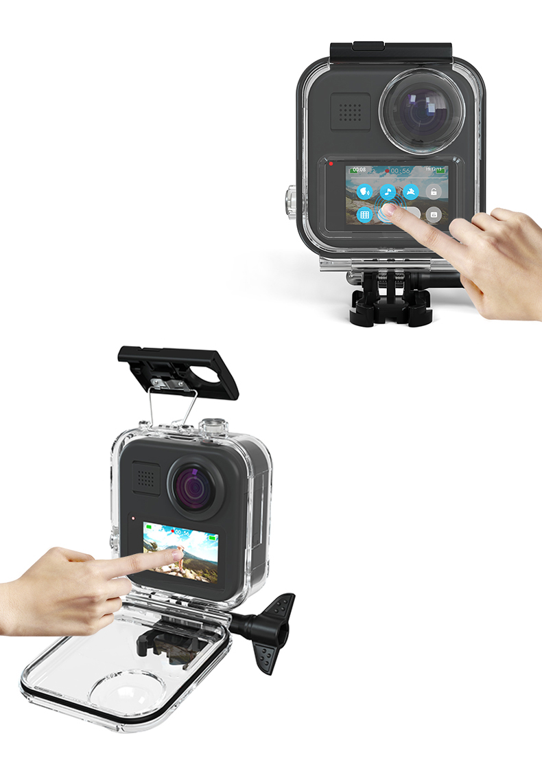 IP68 Wasserdicht 20m Unterwasserschutzgehäuse Für GoPro Max