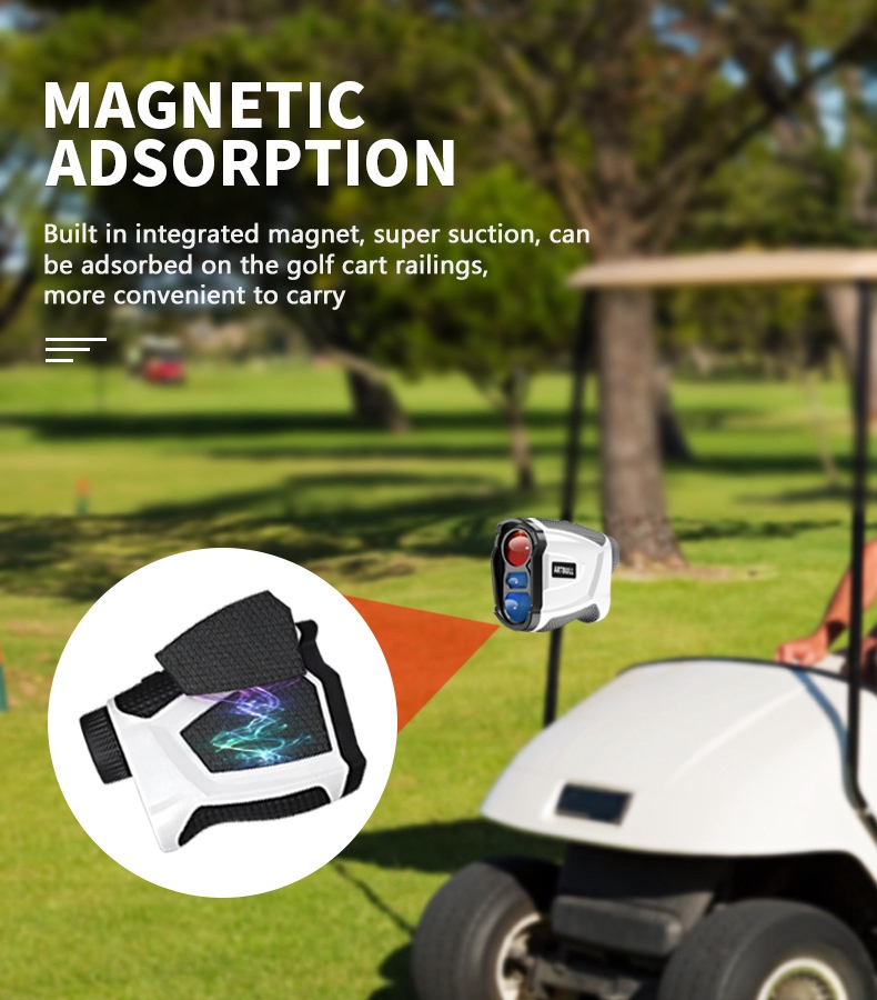 Artbull NK600 Golf Ransfinder Range Golf Finder Magnetic Láser Ransfinder Con Batería Recargable Para Caza