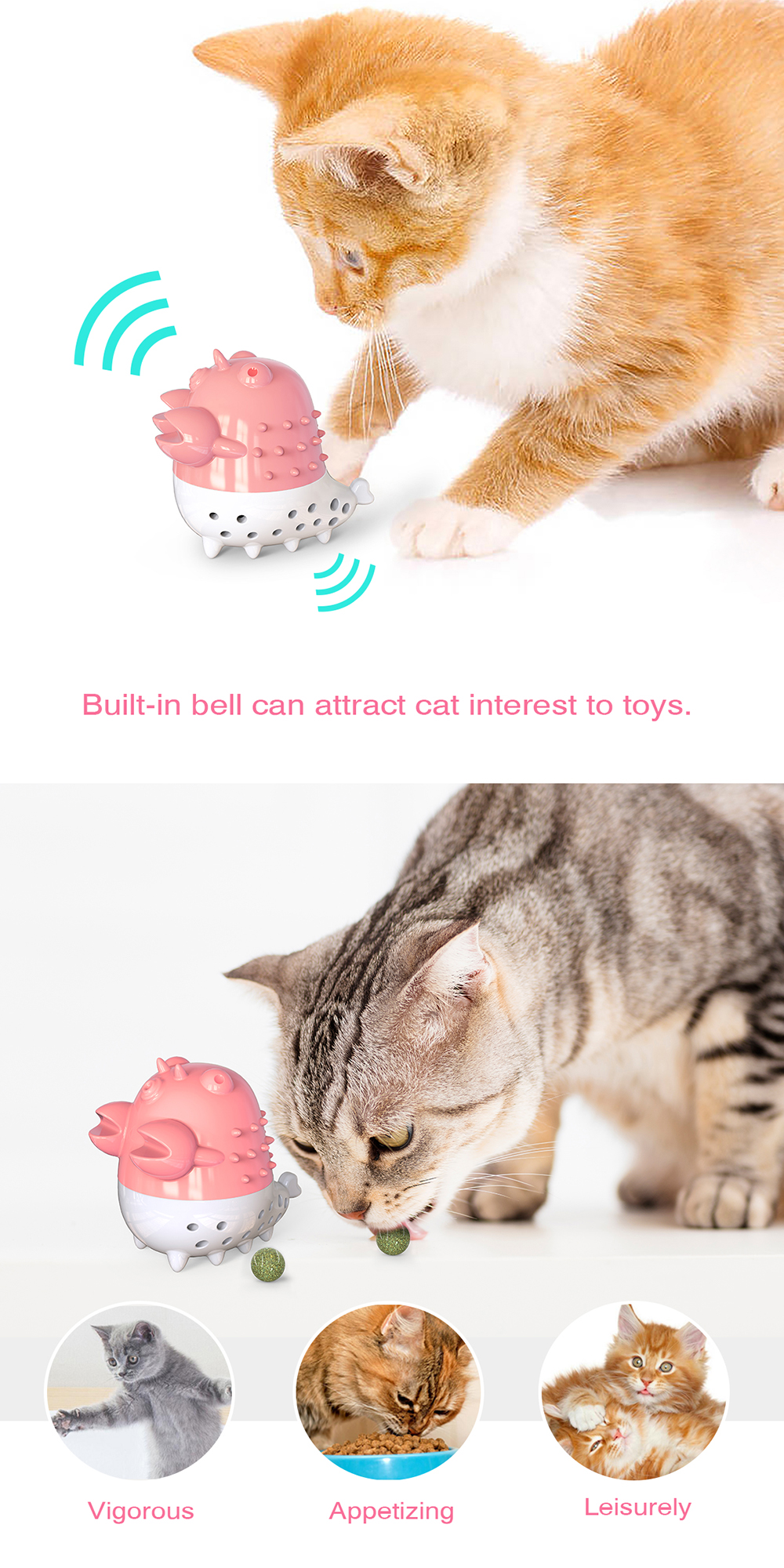 Dog Cat Pet Crayfish Toy Gnawing Tooth Cleaner - Pink-2