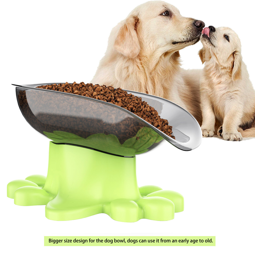 Super Bowl Cão De Inclinação Lateral-aberto Com Suprimentos Para Animais De Base - Verde-9