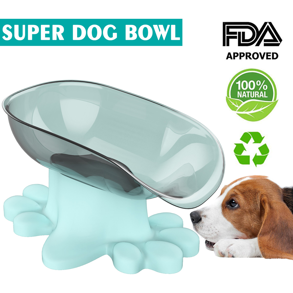 Neben Offenen Verkippung Super Futternapf Mit Base Pet Supplies - Blau-1