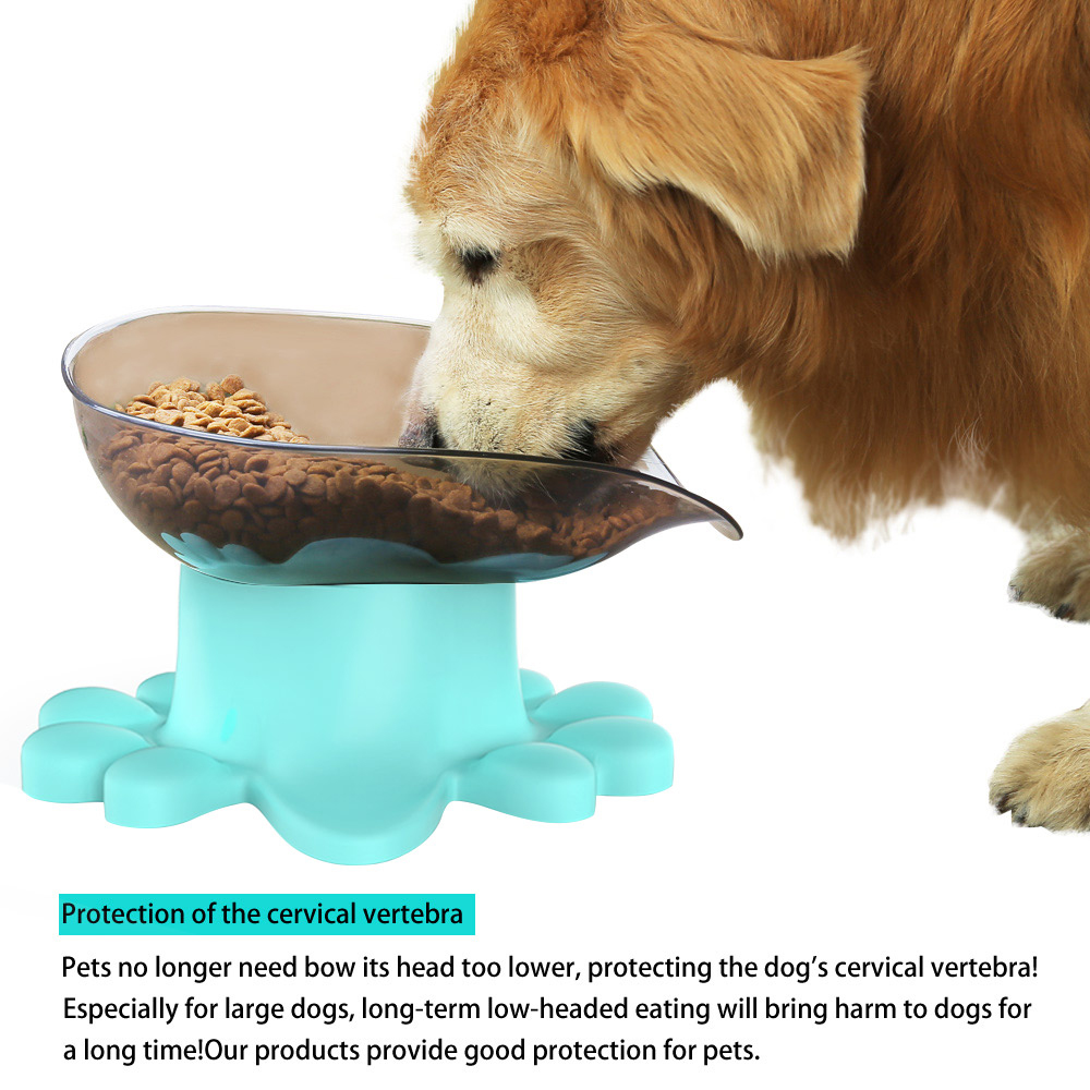 Neben Offenen Verkippung Super Futternapf Mit Base Pet Supplies - Blau-13