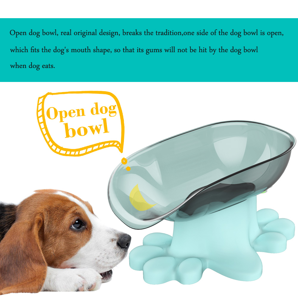 Neben Offenen Verkippung Super Futternapf Mit Base Pet Supplies - Blau-2