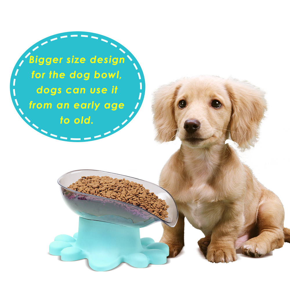 Neben Offenen Verkippung Super Futternapf Mit Base Pet Supplies - Blau-7