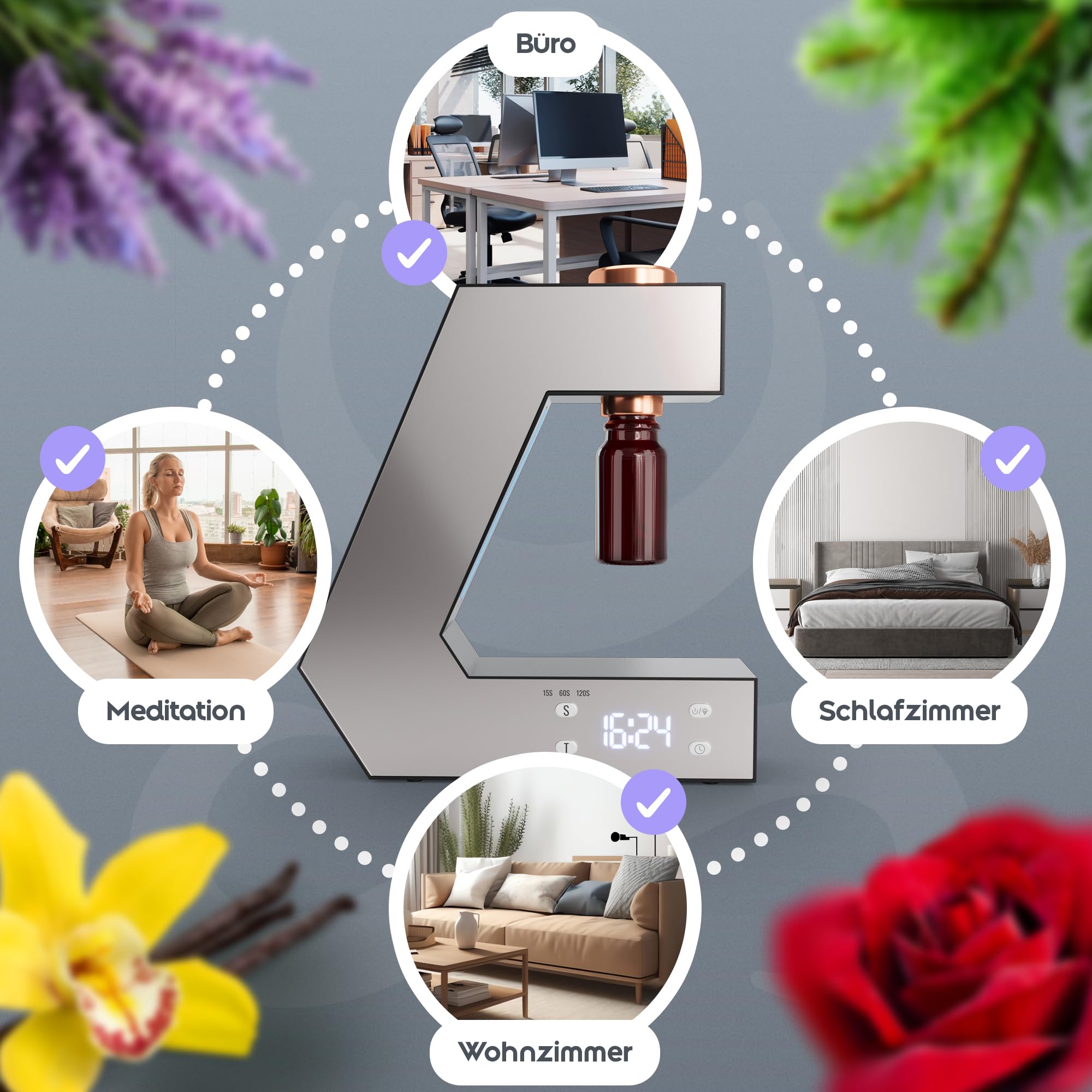 Aroma Diffuser with Auto Timer — lifestyle 2