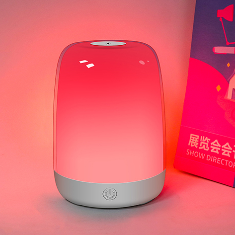 A100 Dimmable Rechargeable Touch Night Light Bedside Lamp with RGB Color Changing for Bedroom Living Room-9
