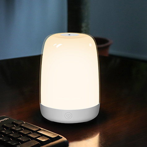 A100 Dimmable Rechargeable Touch Night Light Bedside Lamp with RGB Color Changing for Bedroom Living Room-10
