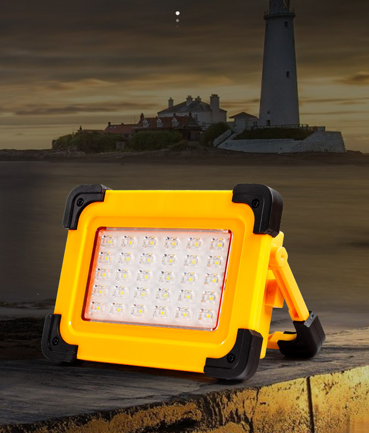 E-SMARTER W859 30LED Portable Spotlight COB Work Light Floodlight 3 Modes Outdoor Camping Lantern Flashlight-1