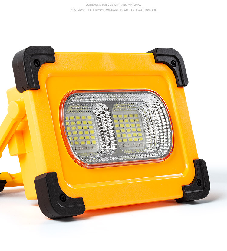 E-SMARTER W857 60LED Outdoor Camping Emergency Portable Lamp Flashlight Garden Lawn Lights Lamp 4 Modes Spotlight with Magnet-3