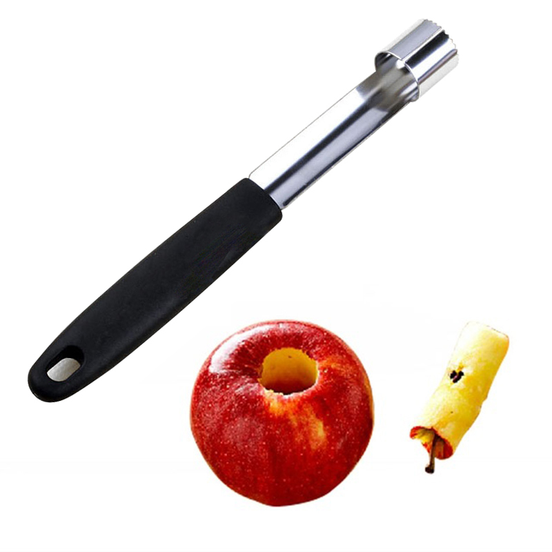 ACIER INOXYDABLE Pomme Coin Coin Coin Core Core Apple Coin Supply Tool (BPA Gratuit, Aucun Certificat FDA)