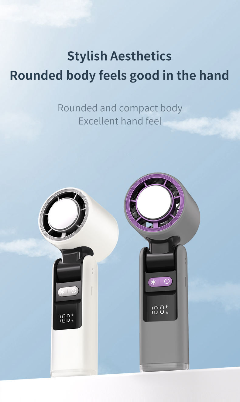 Cold Compress Handheld Fan — lifestyle 10