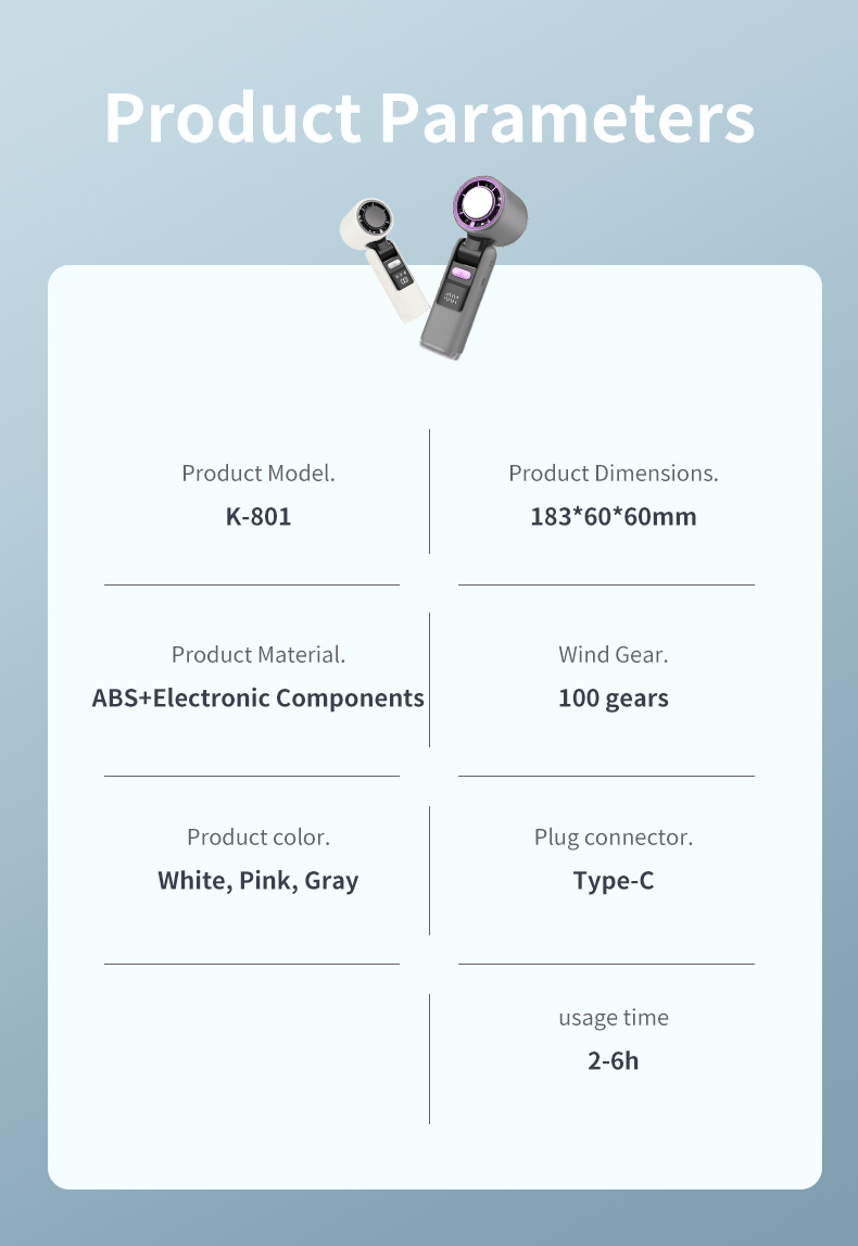 Cold Compress Handheld Fan — lifestyle 11