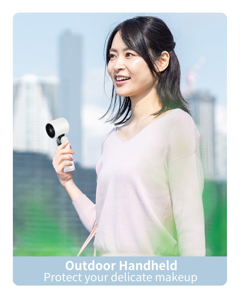 Cold Compress Handheld Fan — lifestyle 5
