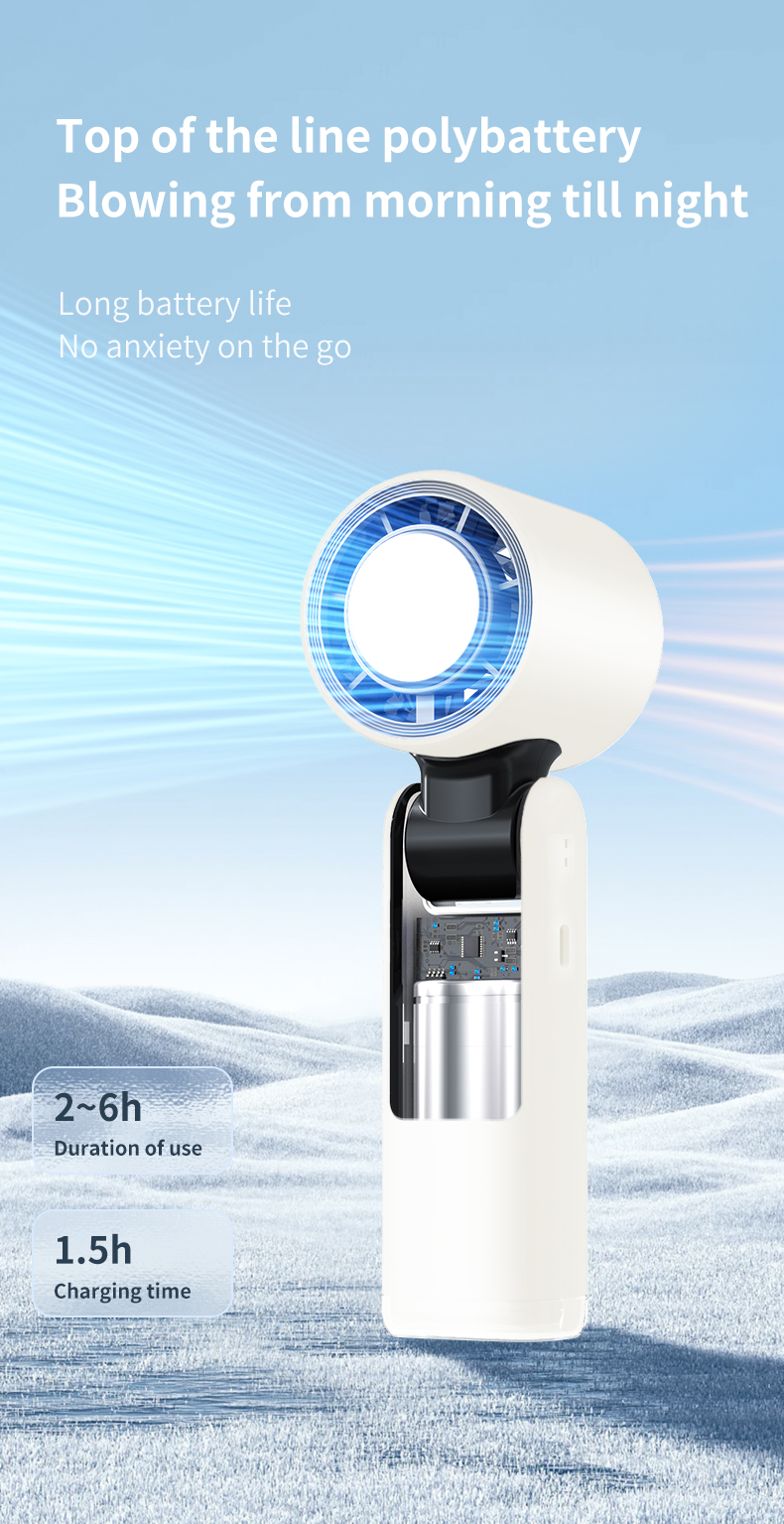 Cold Compress Handheld Fan — lifestyle 8