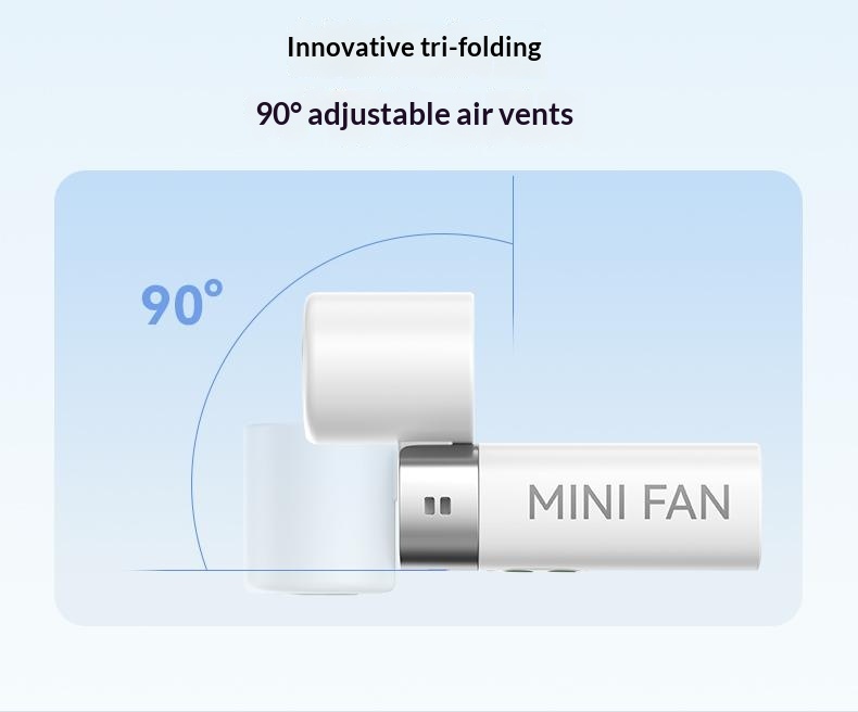 Folding Handheld Fan — lifestyle 7