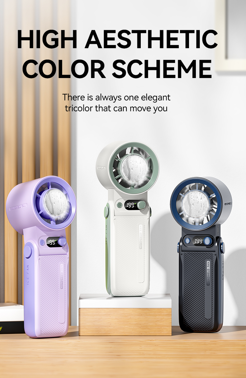 Ice-Cool Refrigeration Neck and Desk Fan — lifestyle 18